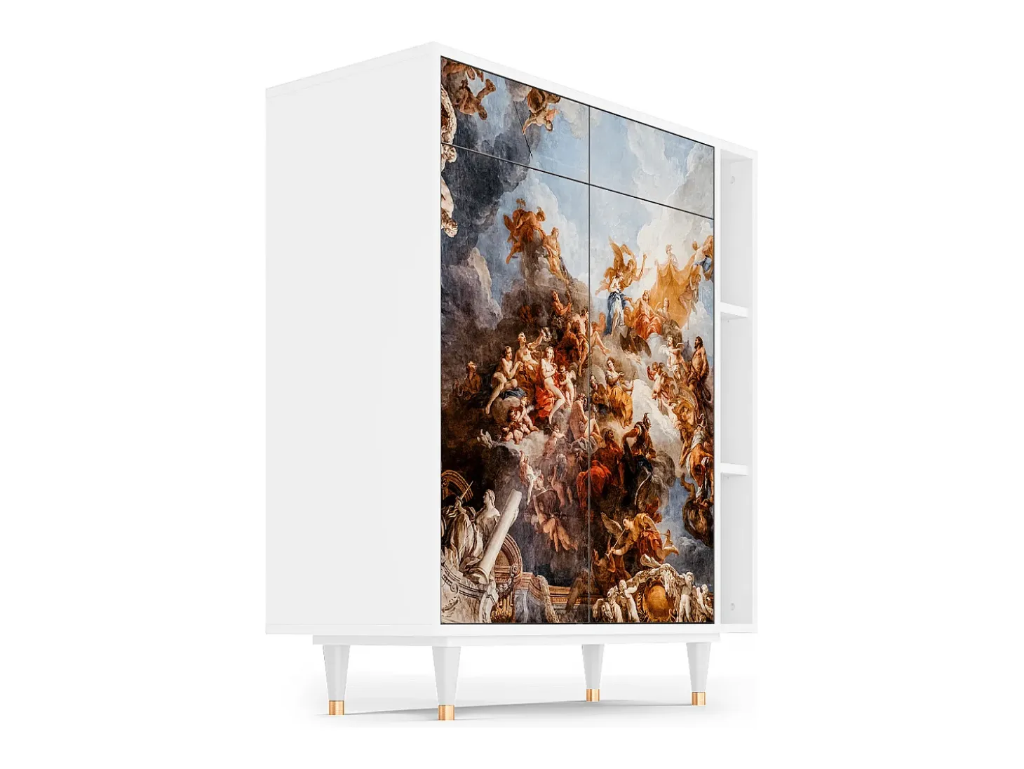 Aparador - 96х110х41 cm - BS6 - Versailles, Blanco