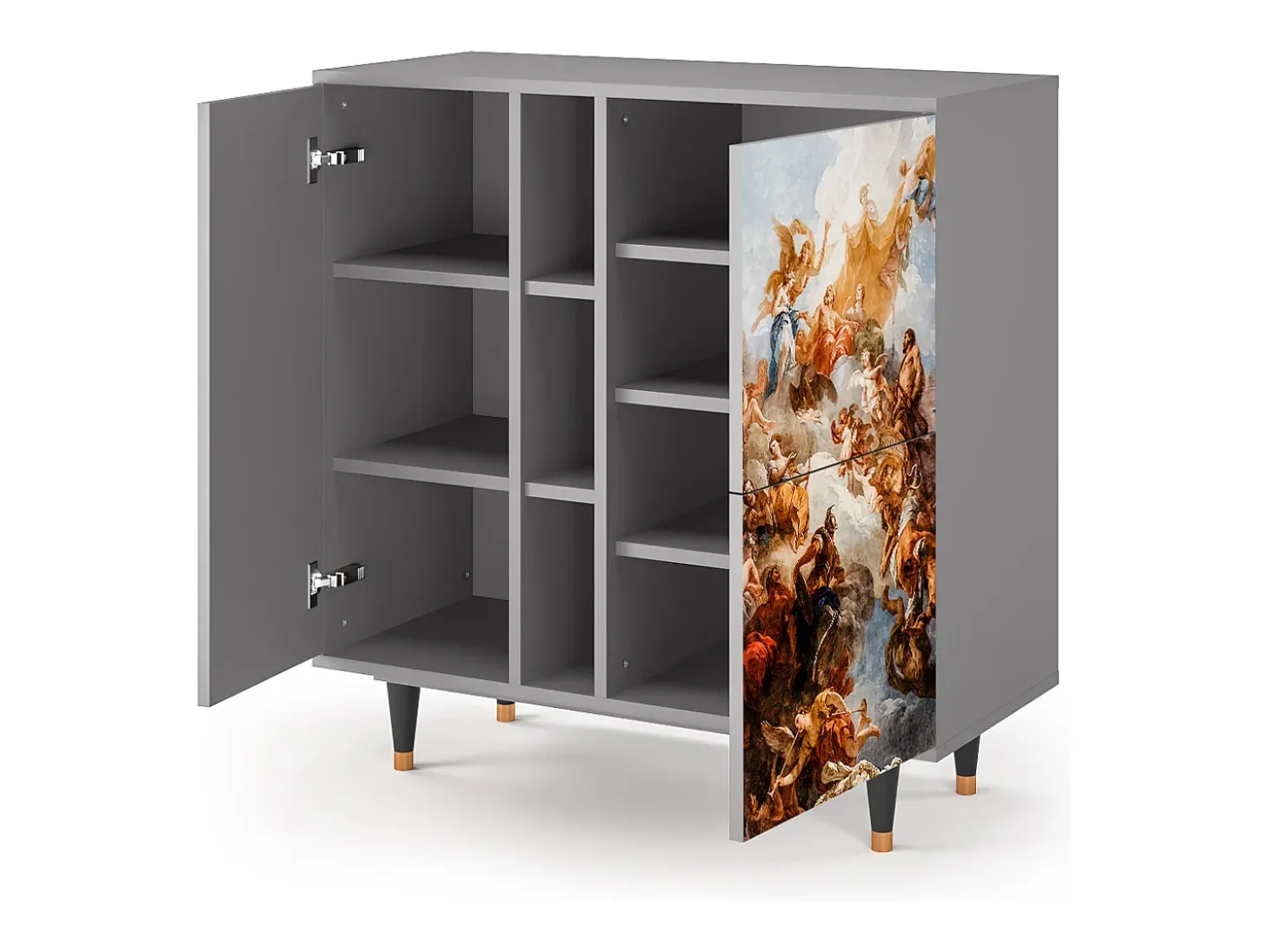 Aparador - 94х96х41 cm - BS5 - Versailles, Gris