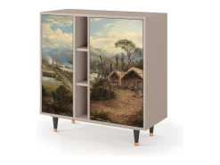 Aparador - 94х96х41 cm - BS5 - View Across the Plains , Latte