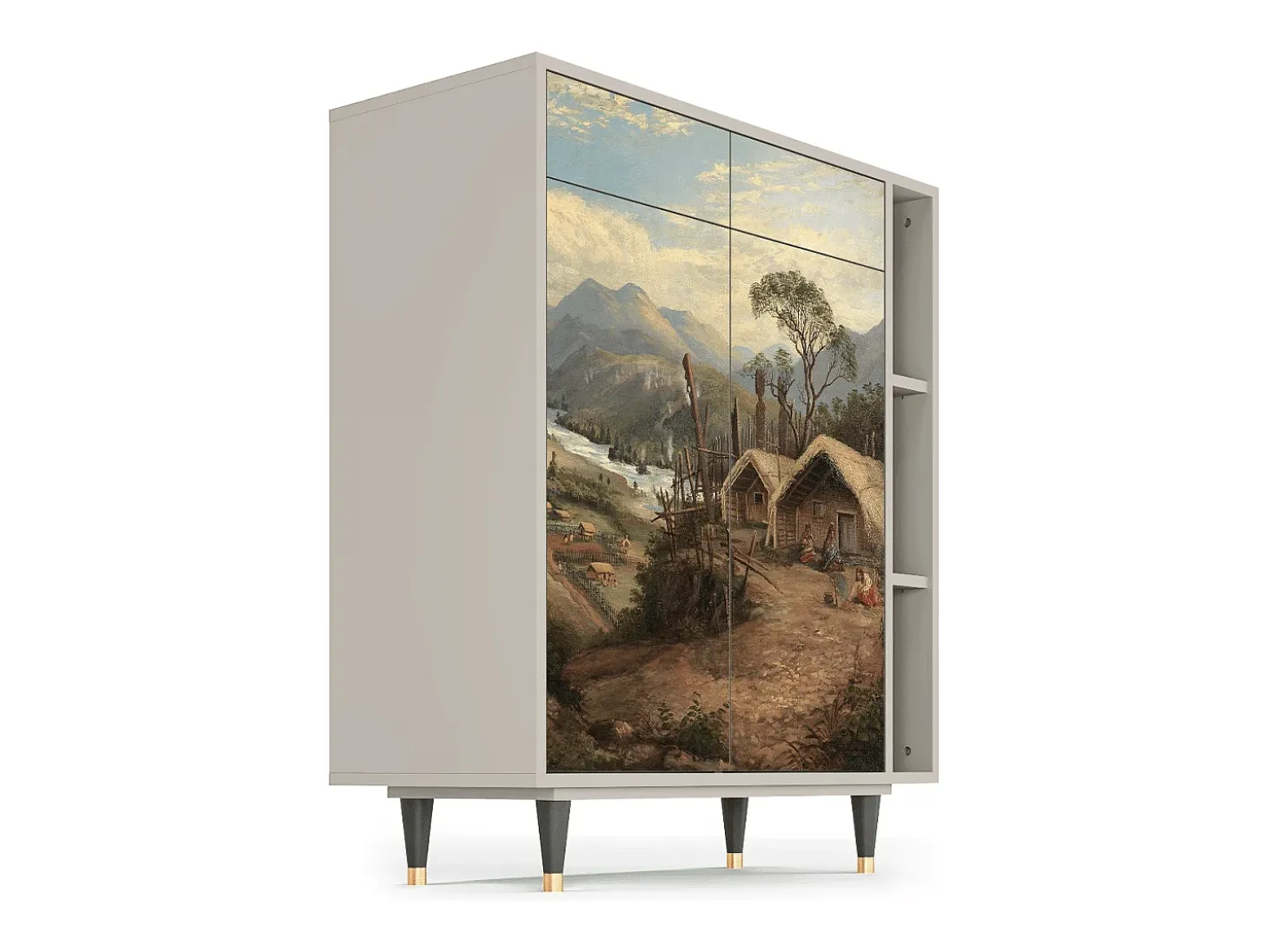 Aparador - 96х110х41 cm - BS6 - View Across the Plains , Arena