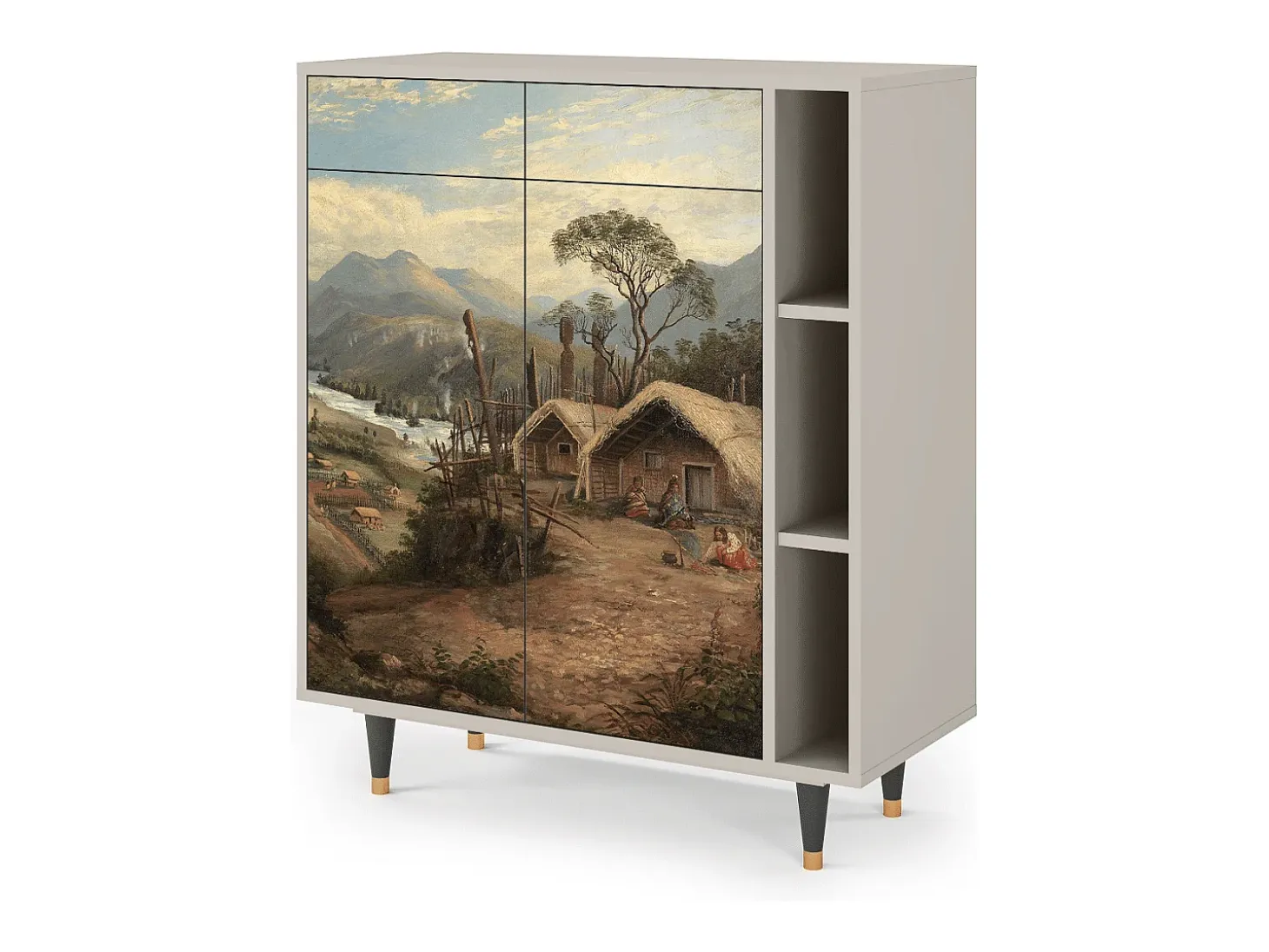 Aparador - 96х110х41 cm - BS6 - View Across the Plains , Arena