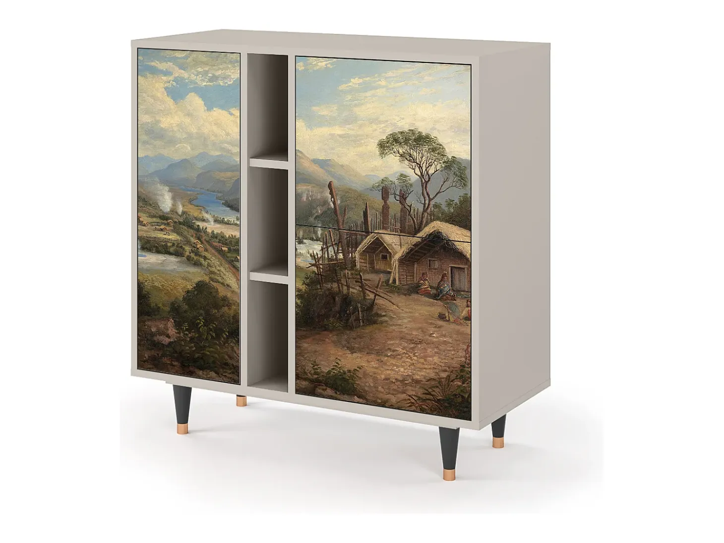 Aparador - 94х96х41 cm - BS5 - View Across the Plains , Arena
