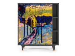 Aparador - 96х110х41 cm - BS6 - Winter Landscape, Antracita