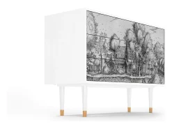 Aparador - 115х84х41 cm - S3 - A Pond, Blanco