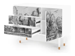 Aparador - 115х84х41 cm - S3 - A Pond, Blanco