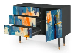 Aparador - 115х84х41 cm - S3 - Abstract Expressionism, Antracita