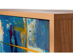 Aparador - 115х84х41 cm - S3 - Abstract Expressionism, Nogal