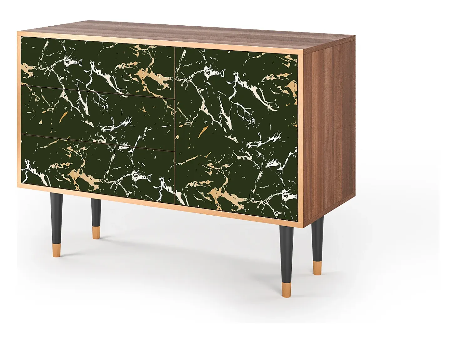 Aparador - 115х84х41 cm - S3 - Amazon Forest, Nogal
