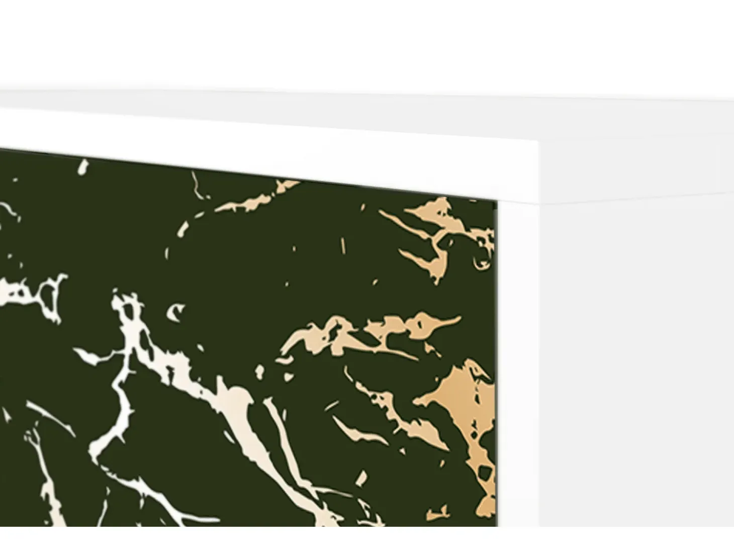 Aparador - 115х84х41 cm - S3 - Amazon Forest, Blanco