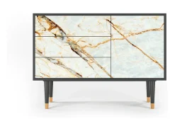 Aparador - 115х84х41 cm - S3 - Arenay Marble, Antracita