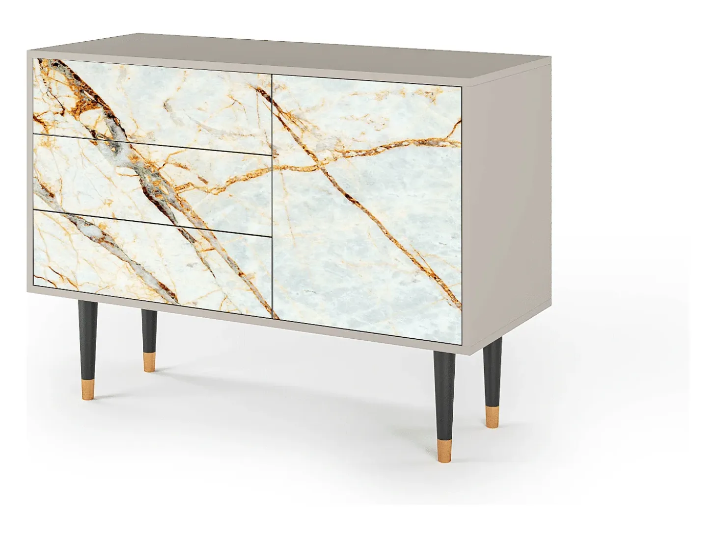 Aparador - 115х84х41 cm - S3 - Arenay Marble, Arena