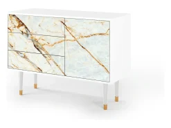 Aparador - 115х84х41 cm - S3 - Arenay Marble, Blanco