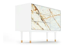 Aparador - 115х84х41 cm - S3 - Arenay Marble, Blanco