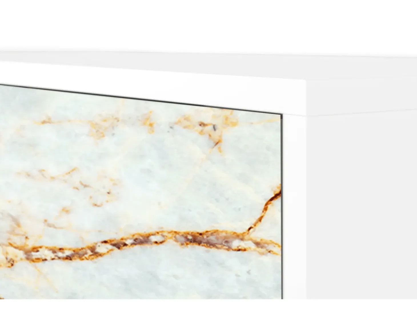 Aparador - 115х84х41 cm - S3 - Arenay Marble, Blanco