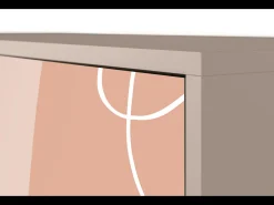 Aparador - 115х84х41 cm - S3 - Artwork, Latte