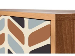 Aparador - 115х84х41 cm - S3 - Beige Laure, Nogal
