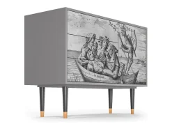 Aparador - 115х84х41 cm - S3 - Blau Schuyte, Gris
