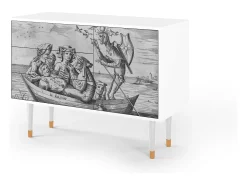 Aparador - 115х84х41 cm - S3 - Blau Schuyte, Blanco