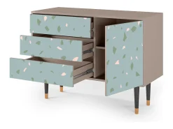 Aparador - 115х84х41 cm - S3 - Blue Drops, Latte