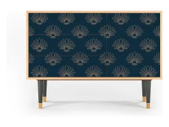 Aparador - 115х84х41 cm - S3 - Blue Lotus, Nogal