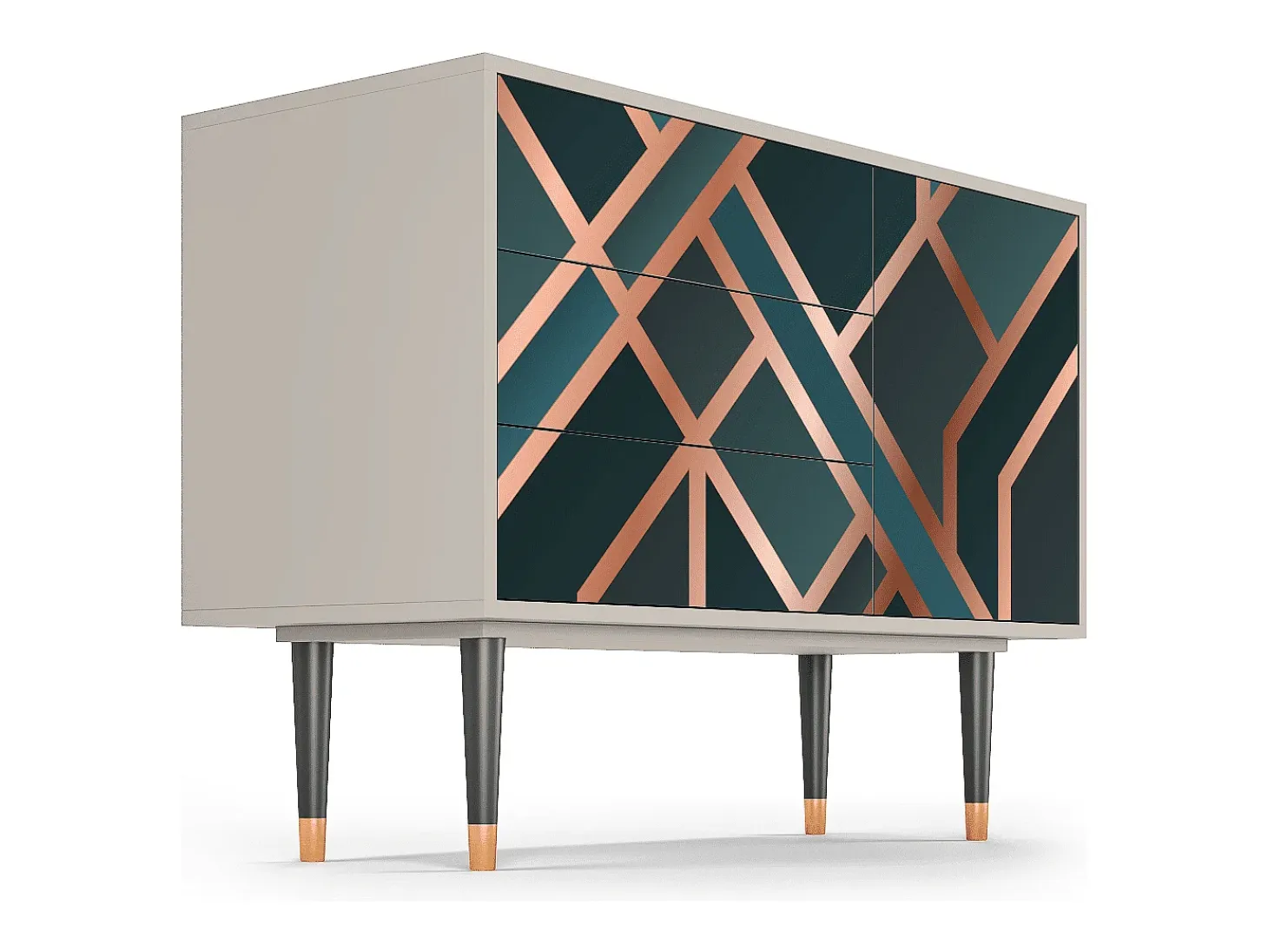 Aparador - 115х84х41 cm - S3 - Bronze Crossroad, Arena