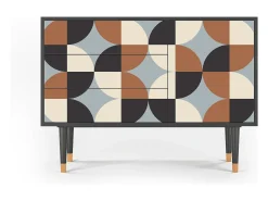 Aparador - 115х84х41 cm - S3 - Brown Sensation, Antracita