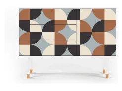 Aparador - 115х84х41 cm - S3 - Brown Sensation, Blanco