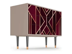 Aparador - 115х84х41 cm - S3 - Burgundy Jewelery, Latte