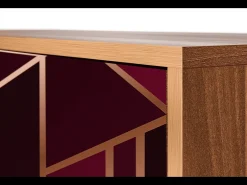 Aparador - 115х84х41 cm - S3 - Burgundy Jewelery, Nogal