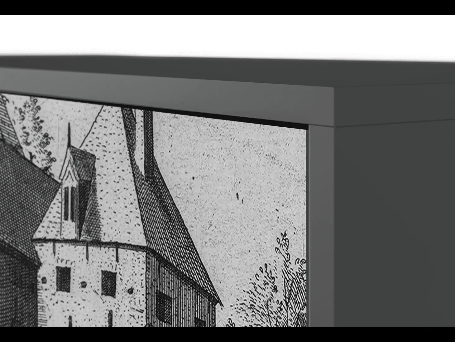Aparador - 115х84х41 cm - S3 - Castle by Breugel, Antracita