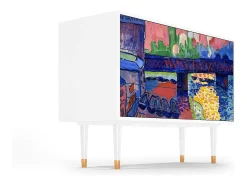 Aparador - 115х84х41 cm - S3 - Charing Cross Bridge, Blanco