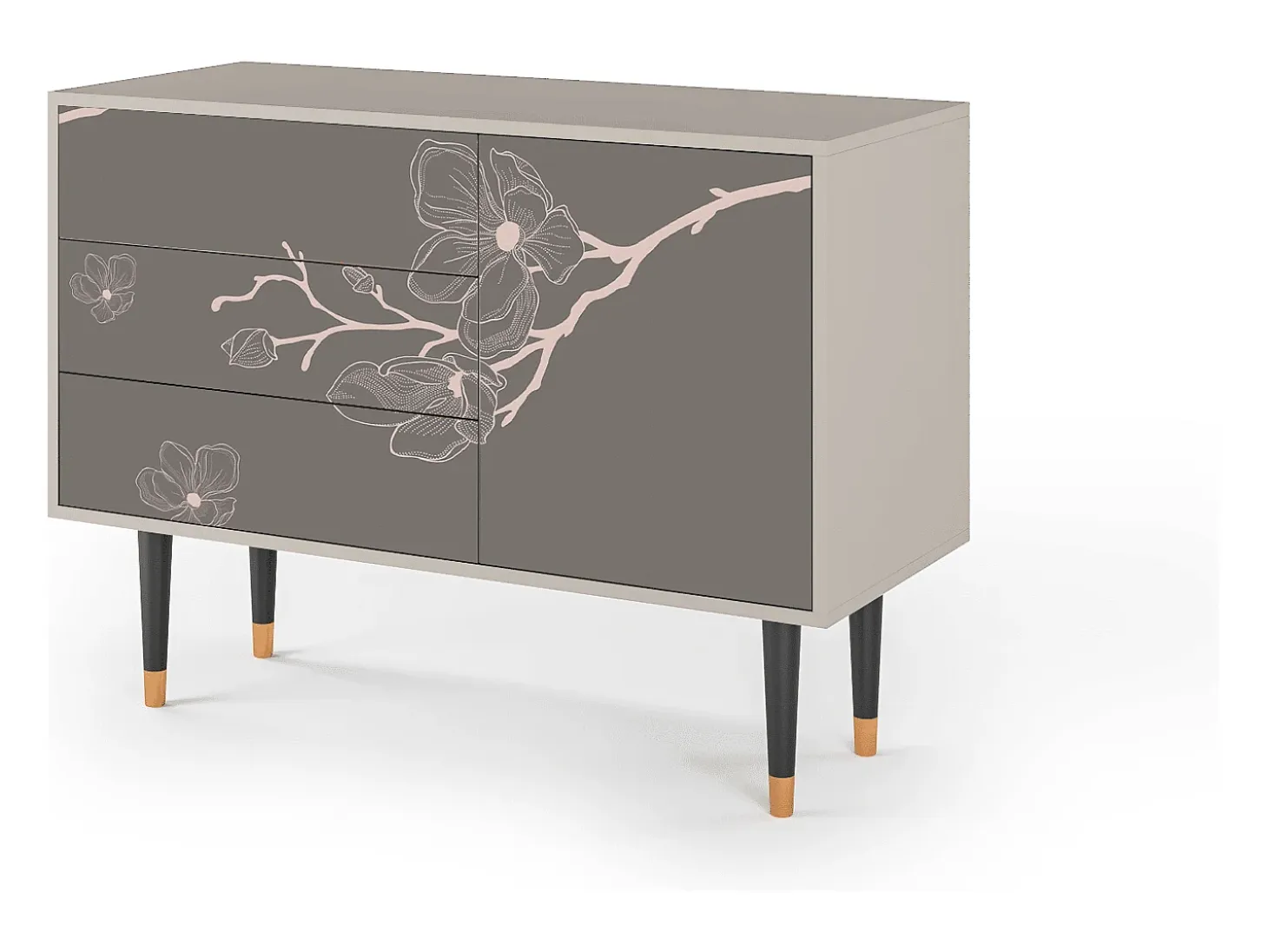 Aparador - 115х84х41 cm - S3 - Cherry Blossom, Arena