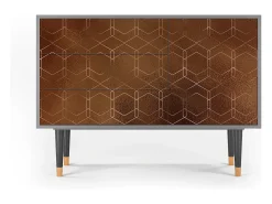 Aparador - 115х84х41 cm - S3 - Chocolate Bar, Gris