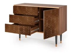 Aparador - 115х84х41 cm - S3 - Chocolate Bar, Nogal