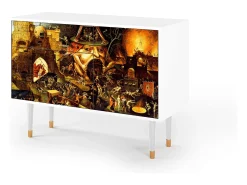 Aparador - 115х84х41 cm - S3 - Christ in Limbo, Blanco
