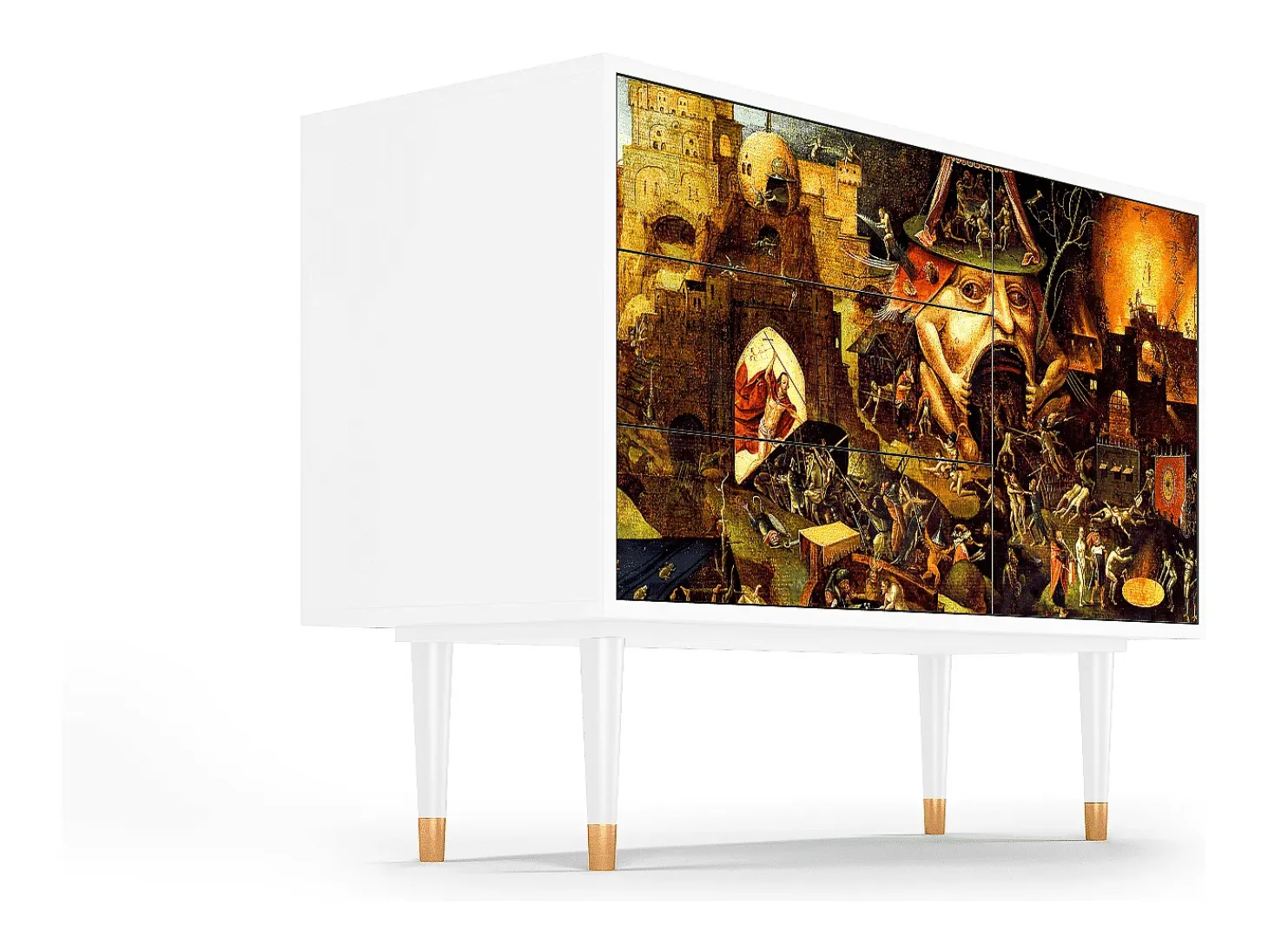 Aparador - 115х84х41 cm - S3 - Christ in Limbo, Blanco