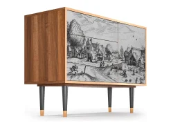 Aparador - 115х84х41 cm - S3 - Country Village, Nogal