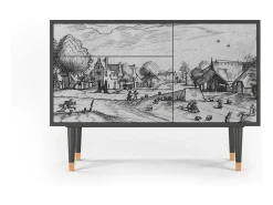Aparador - 115х84х41 cm - S3 - Country Village, Antracita