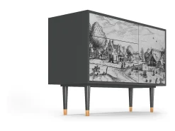 Aparador - 115х84х41 cm - S3 - Country Village, Antracita
