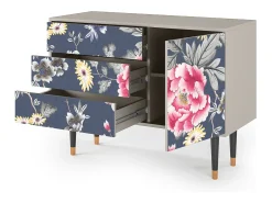 Aparador - 115х84х41 cm - S3 - Dark Flower Bed, Arena