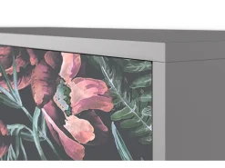 Aparador - 115х84х41 cm - S3 - Dark Peonies, Gris