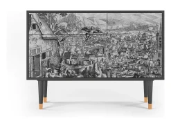 Aparador - 115х84х41 cm - S3 - Departure, Antracita