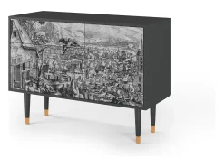 Aparador - 115х84х41 cm - S3 - Departure, Antracita