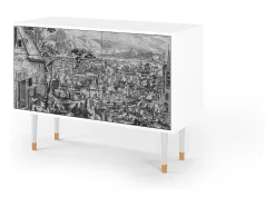 Aparador - 115х84х41 cm - S3 - Departure, Blanco