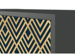 Aparador - 115х84х41 cm - S3 - Egypt Triangles, Antracita