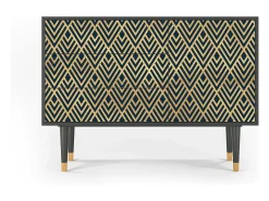 Aparador - 115х84х41 cm - S3 - Egypt Triangles, Antracita