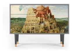 Aparador - 115х84х41 cm - S3 - Elder The Tower, Gris