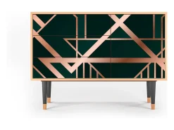Aparador - 115х84х41 cm - S3 - Emerald Gatsby, Nogal