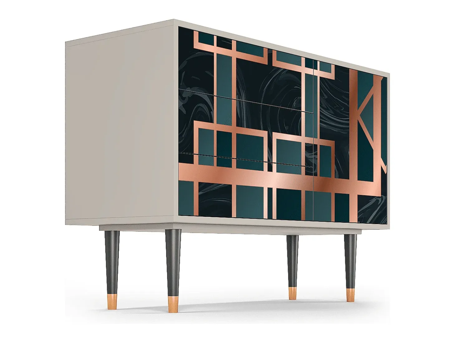 Aparador - 115х84х41 cm - S3 - Emerald Metro, Arena