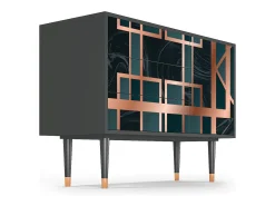 Aparador - 115х84х41 cm - S3 - Emerald Metro, Antracita